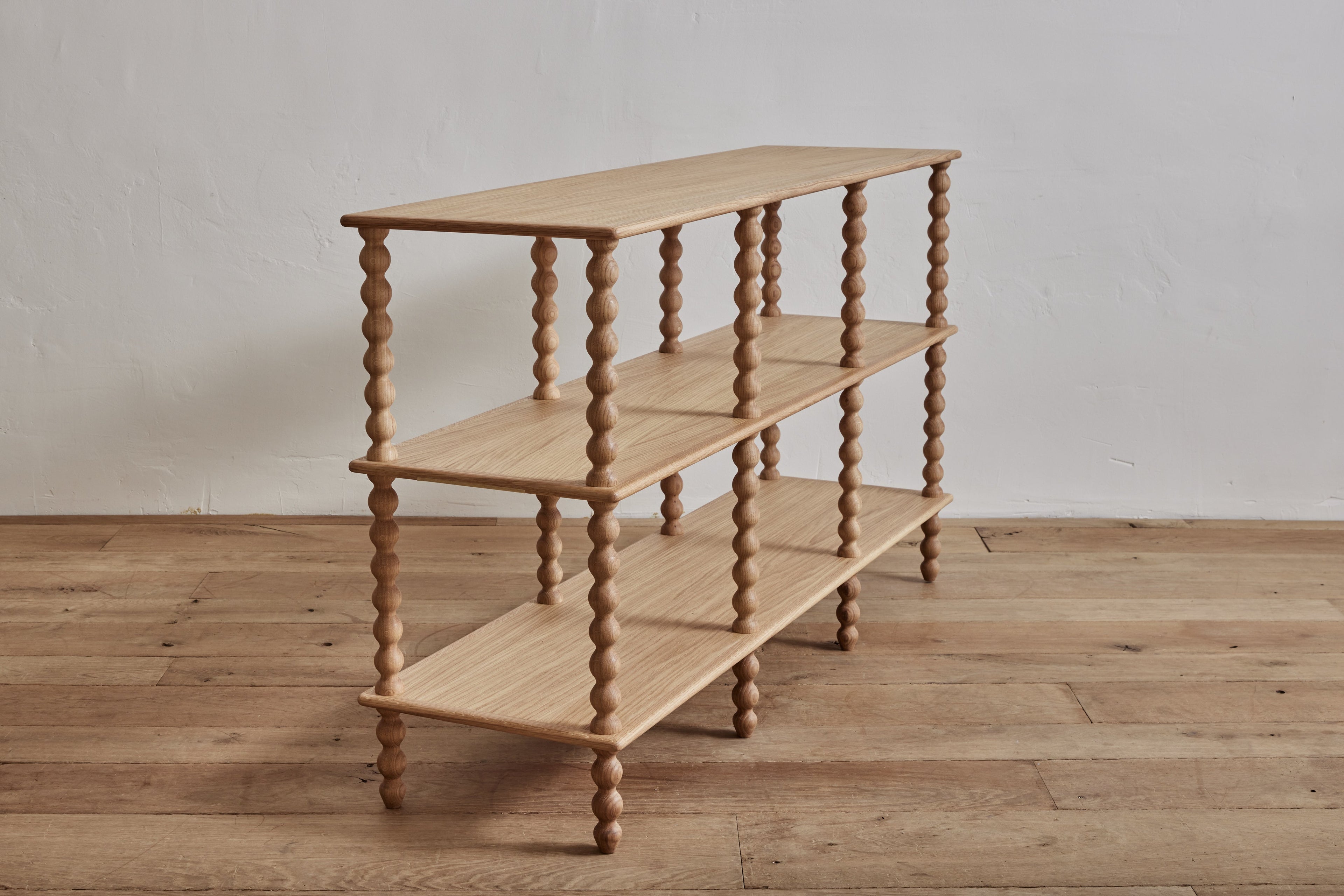 Nicky Kehoe - Bobbin 3 - Tier Console in Natural Oak