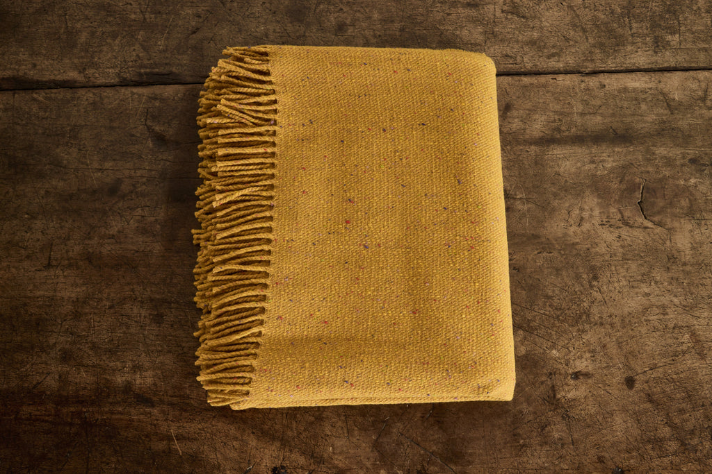 Nicky Kehoe - Chartreuse Yellow Throw