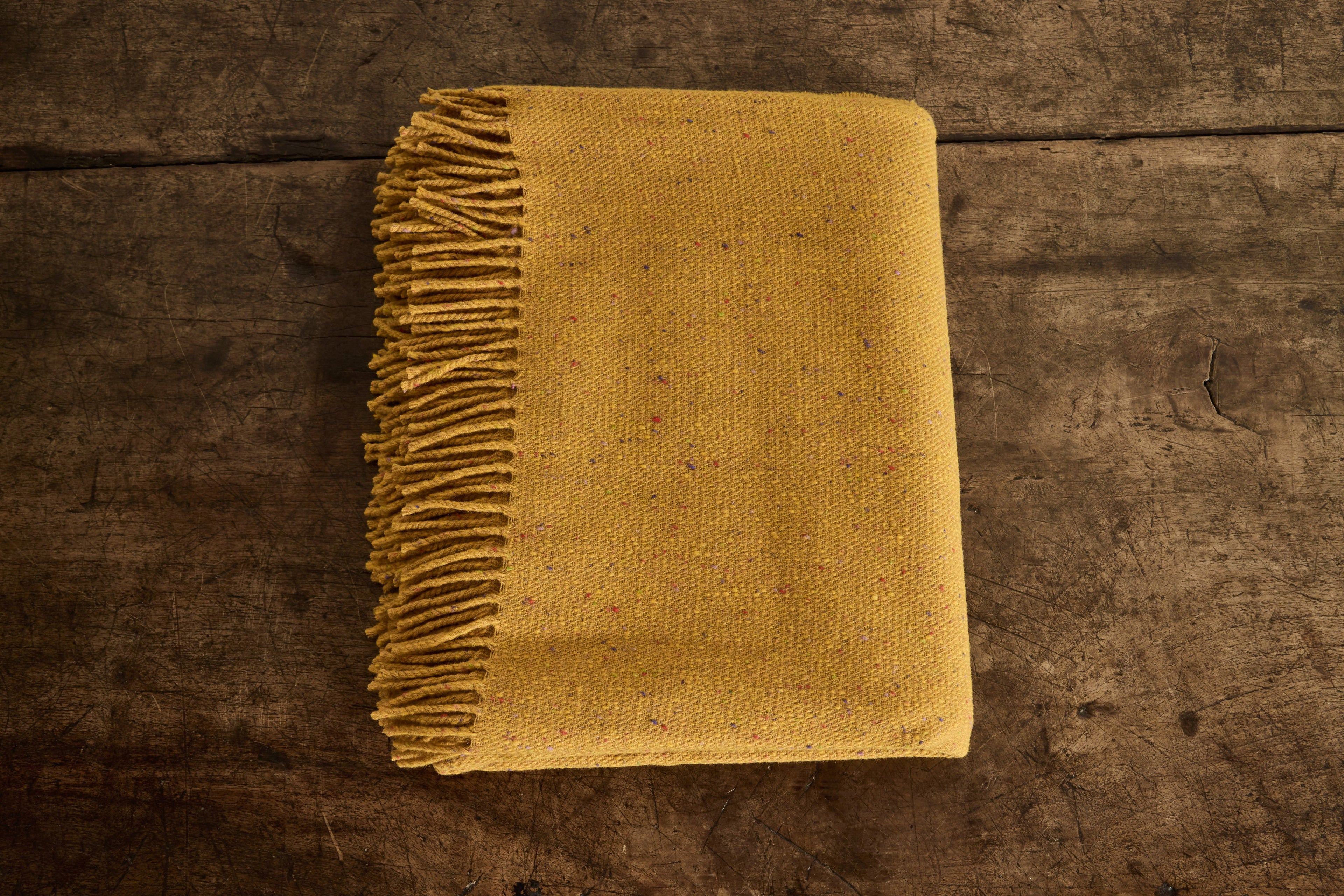 Nicky Kehoe - Chartreuse Yellow Throw