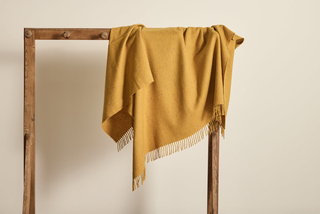 Nicky Kehoe - Chartreuse Yellow Throw
