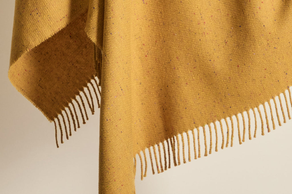 Nicky Kehoe - Chartreuse Yellow Throw