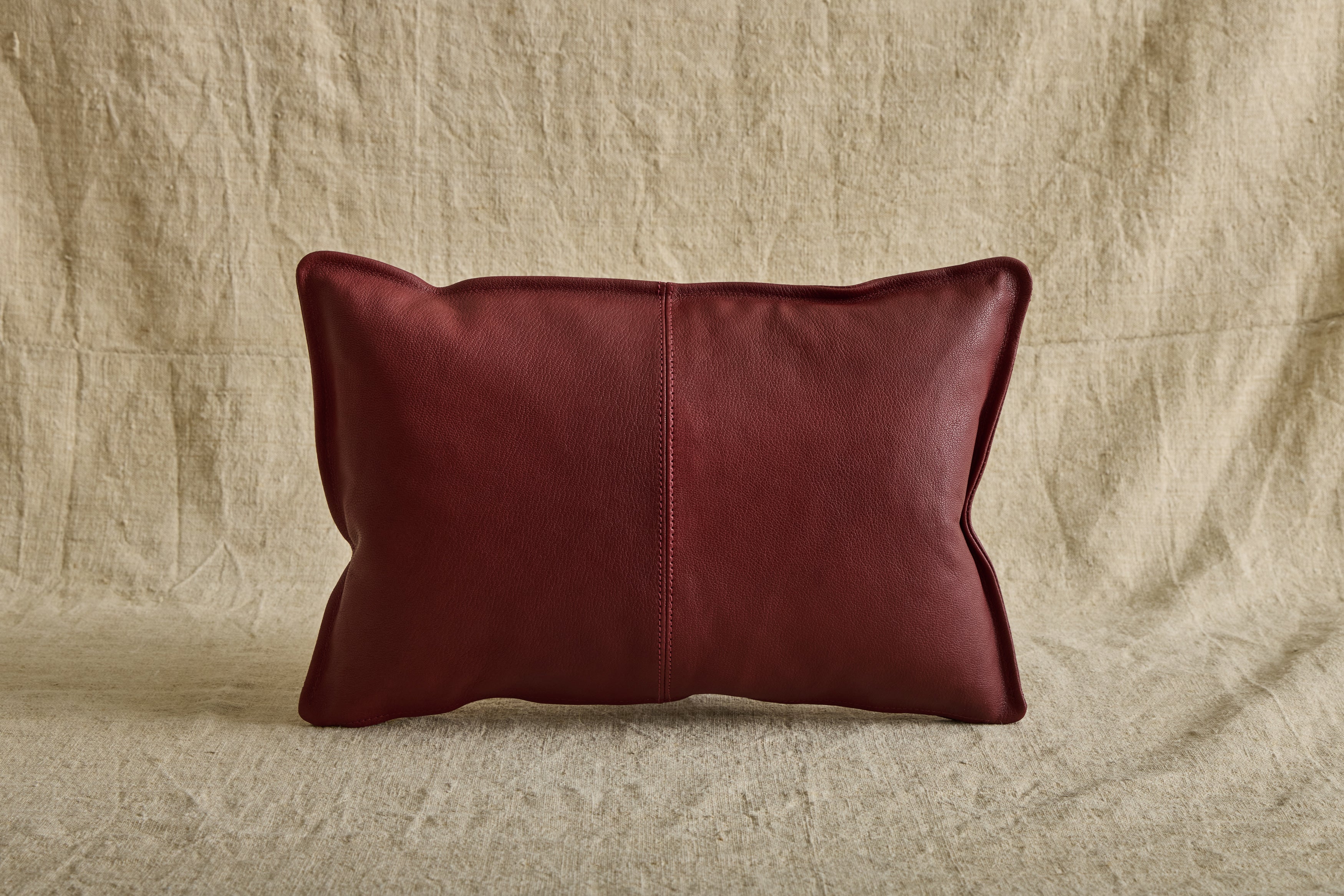 Nicky Kehoe - Cherry Leather Pillow