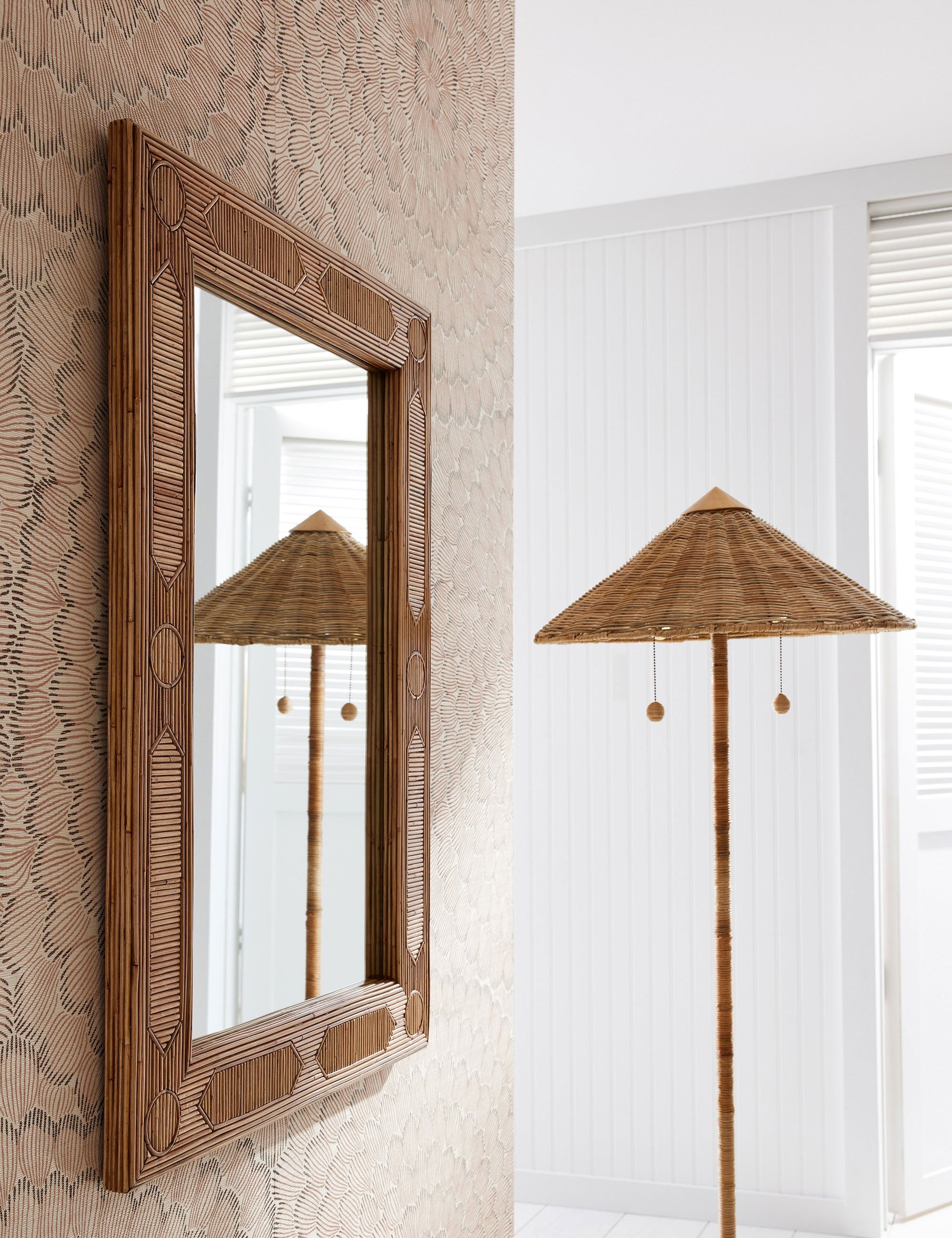 Lulu and Georgia - Arteriors Madeline Mirror by Celerie Kemble