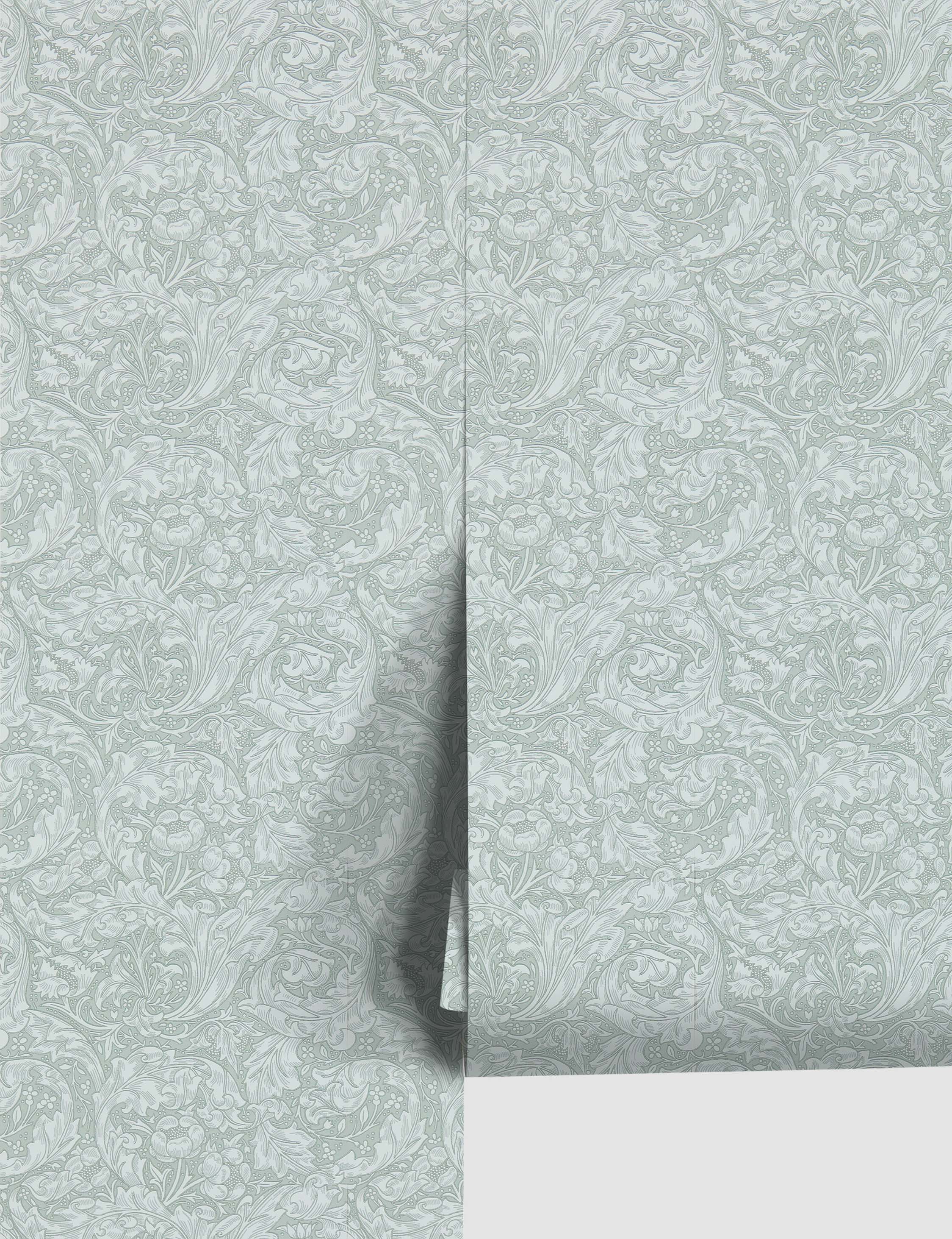 Lulu and Georgia - Bachelors Button Wallpaper by Morris & Co.