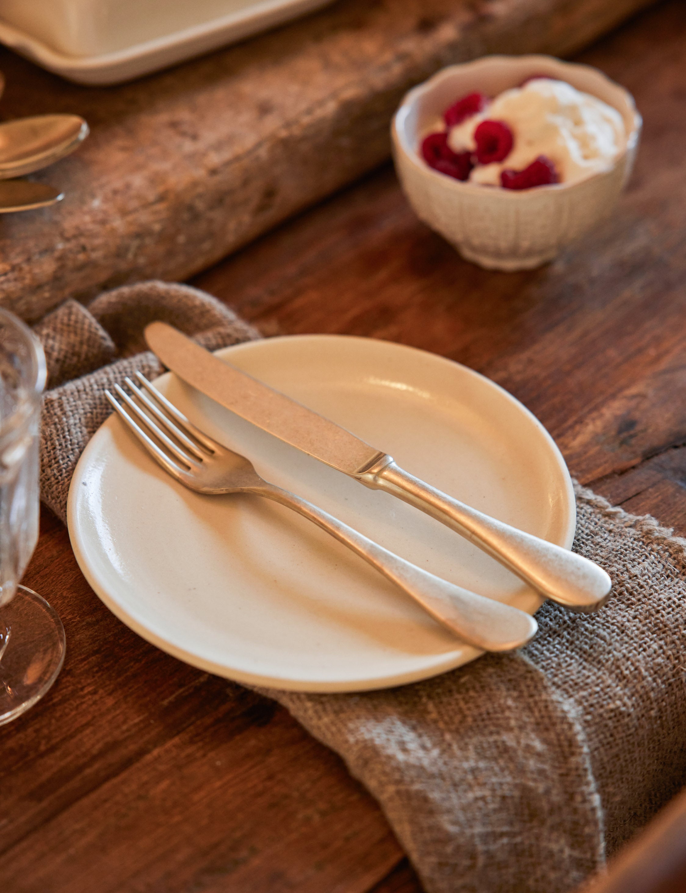 Lulu and Georgia - Vintage 20 piece Flatware set by Mepra