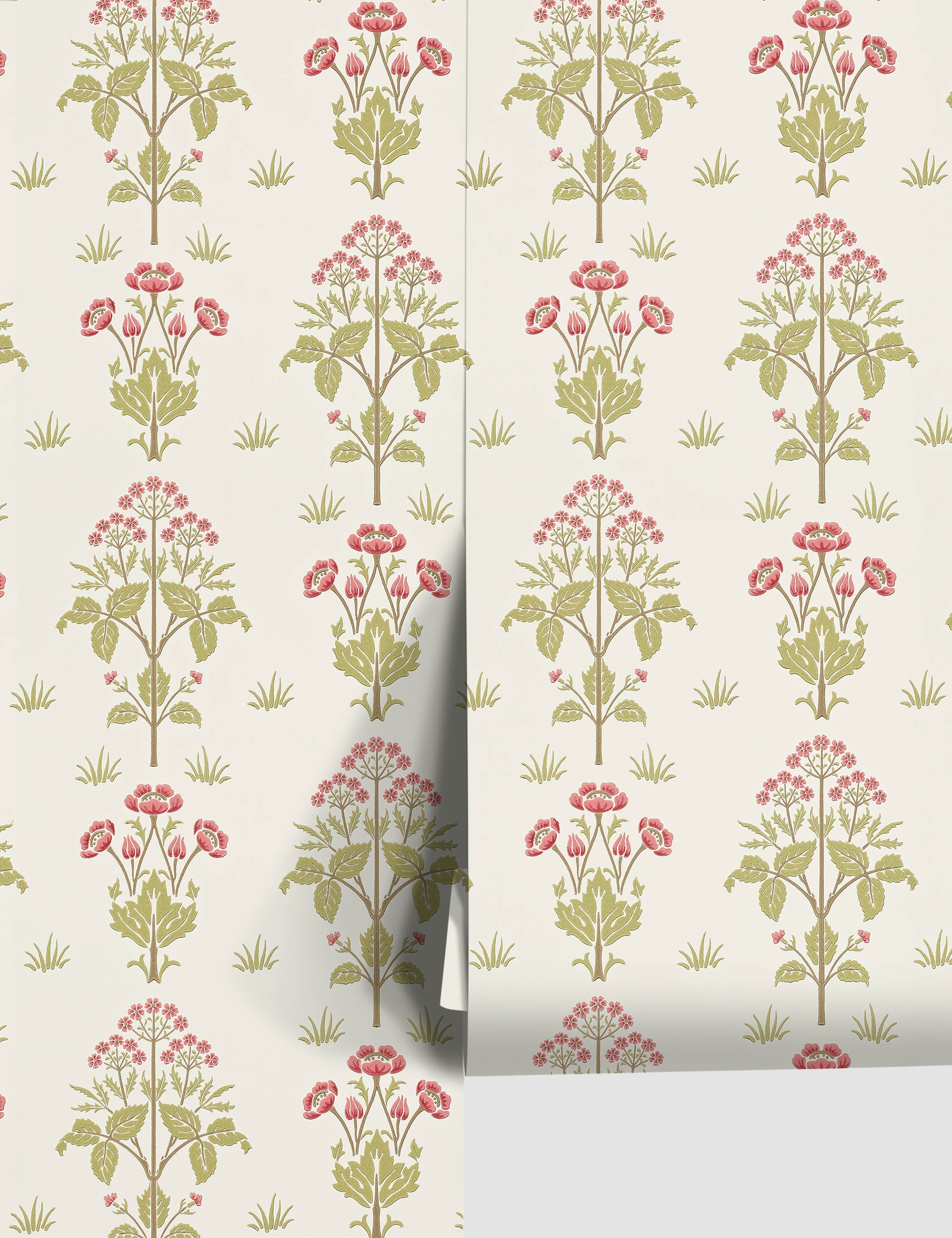 Lulu and Georgia - Meadow Street Wallpaper by Morris & Co.