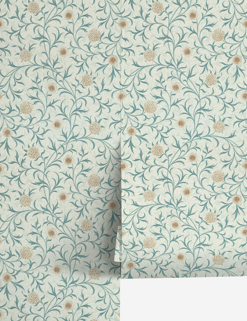Lulu and Georgia - Scroll Wallpaper by Morris & Co.