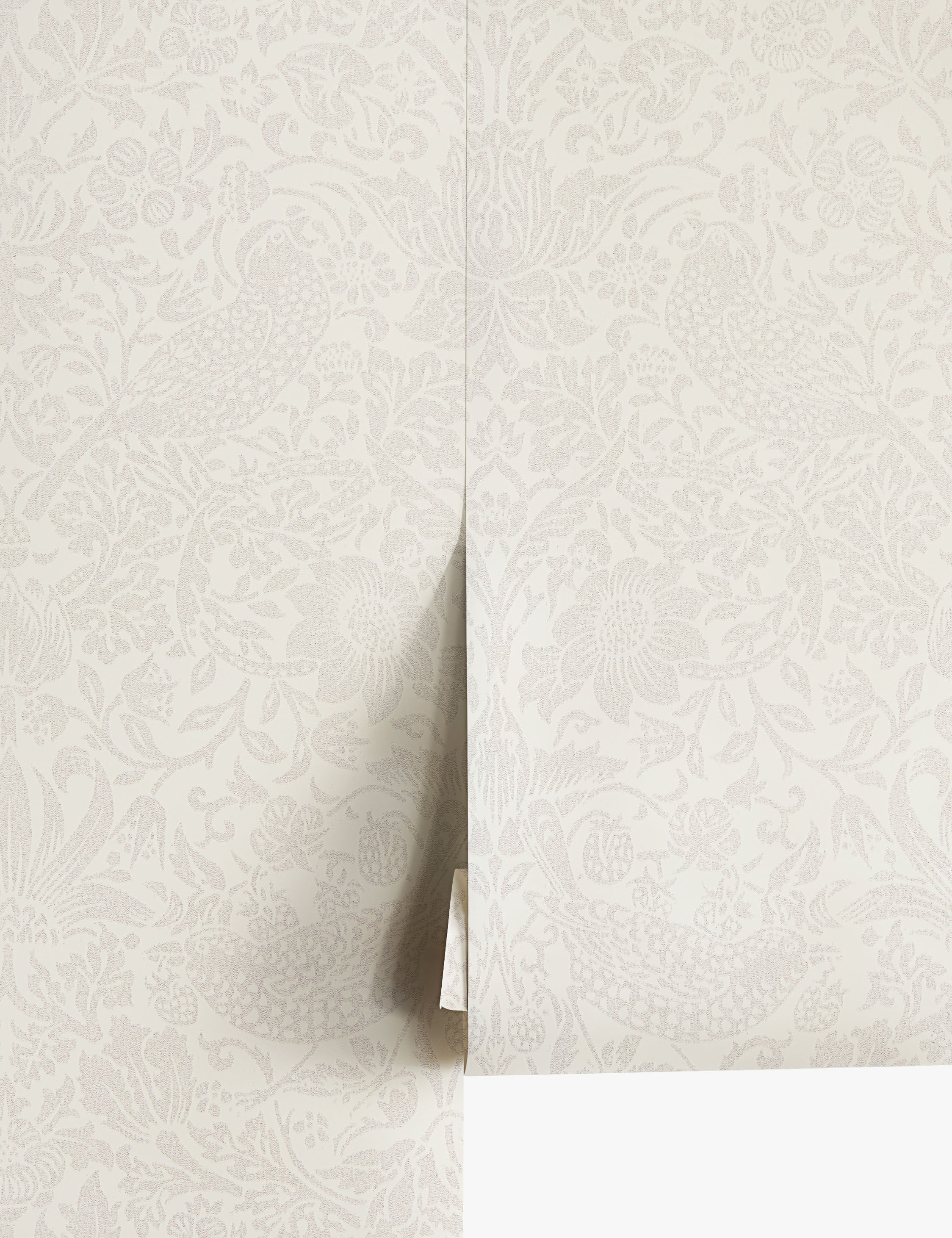 Lulu and Georgia - Pure Strawberry Thief Wallpaper by Morris & Co.