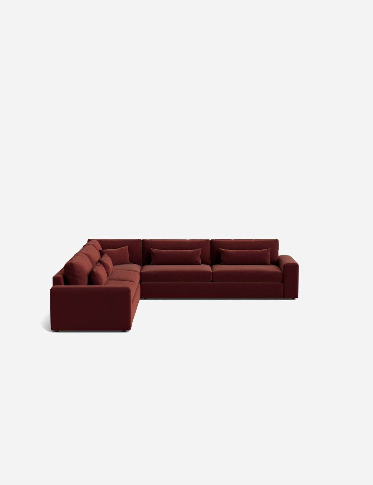 Lulu and Georgia - Durham Wide Arm Corner Sectional Sofa