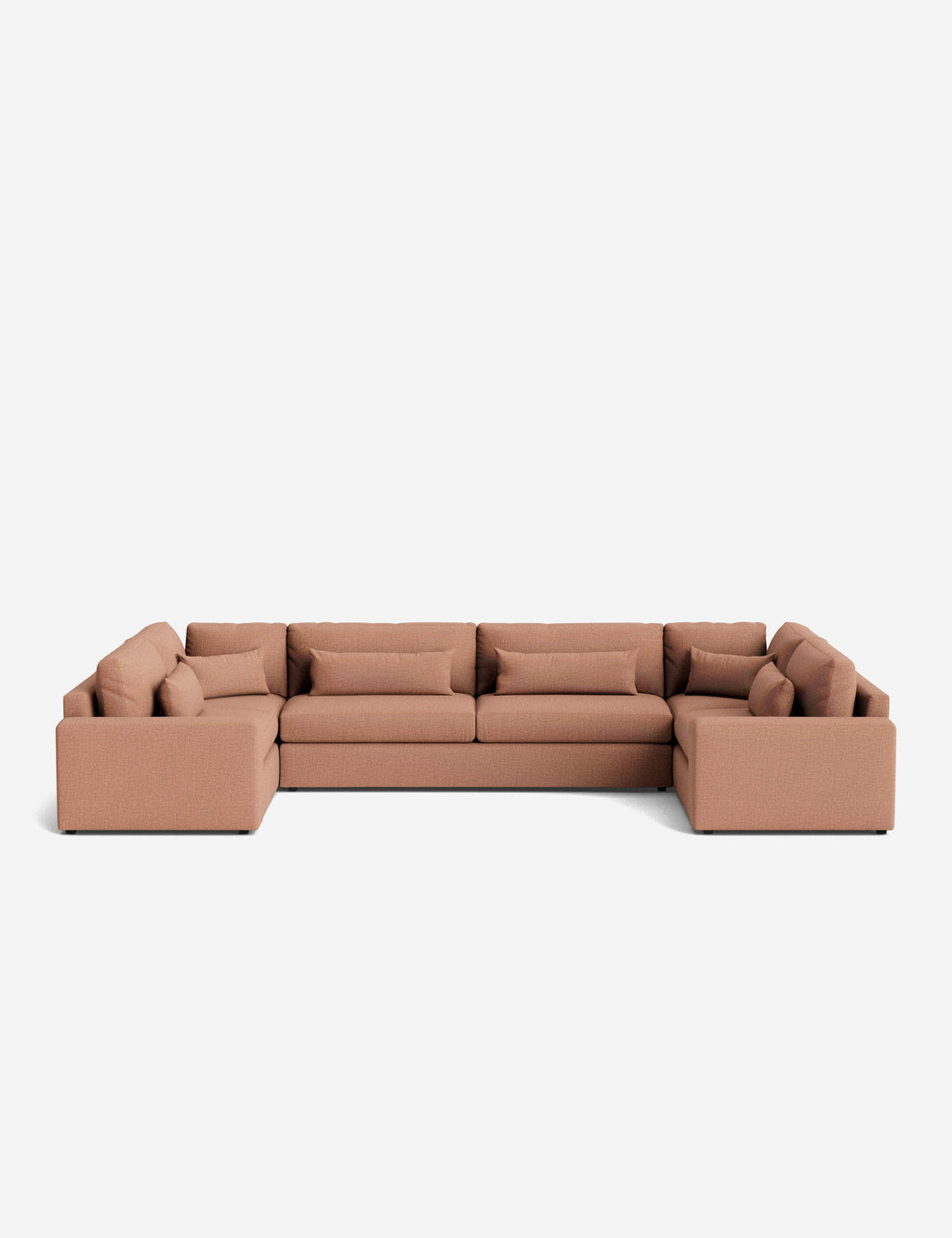 Lulu and Georgia - Durham Wide Arm U Shaped Sectional Sofa