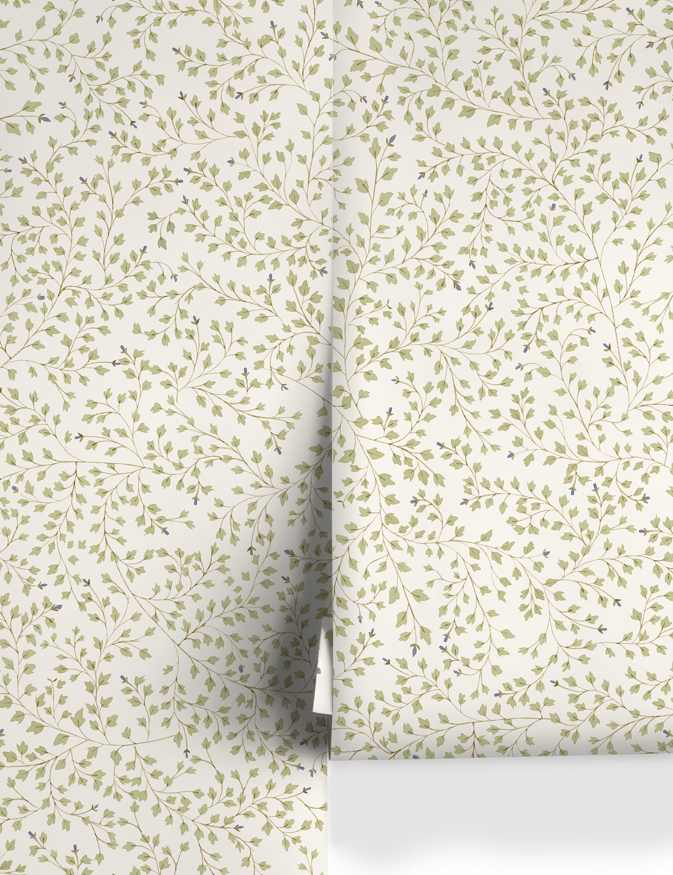 Lulu and Georgia - Dainty Leaves Wallpaper by Rylee + Cru