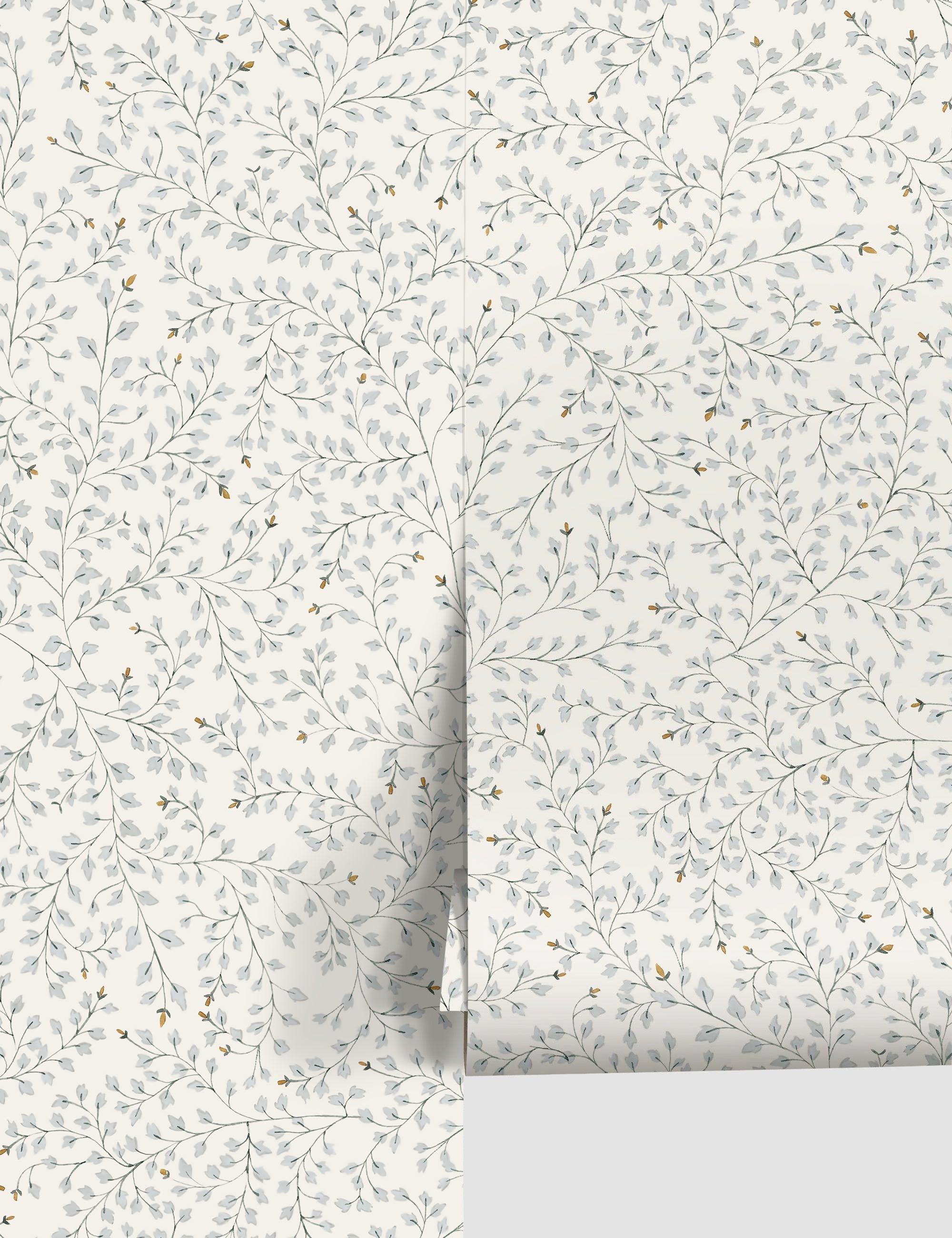 Lulu and Georgia - Dainty Leaves Wallpaper by Rylee + Cru
