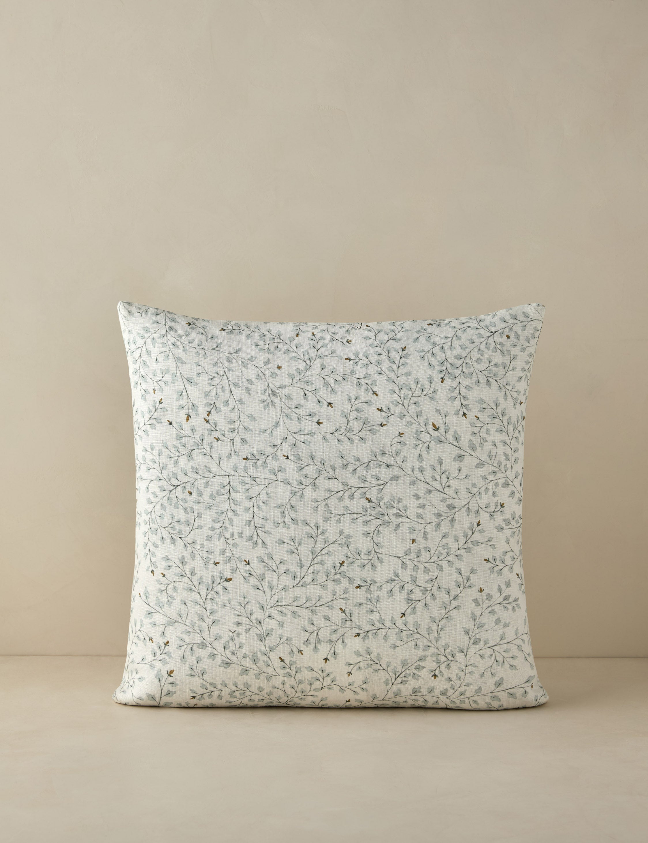 Lulu and Georgia - Dainty Leaves Linen Pillow by Rylee + Cru
