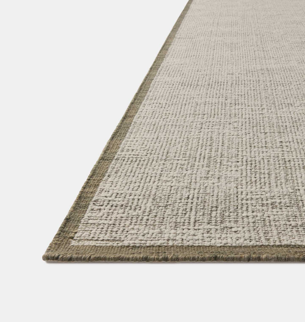 Amber Interiors - Dakota DAK - 01 Olive / Ivory Area Rug