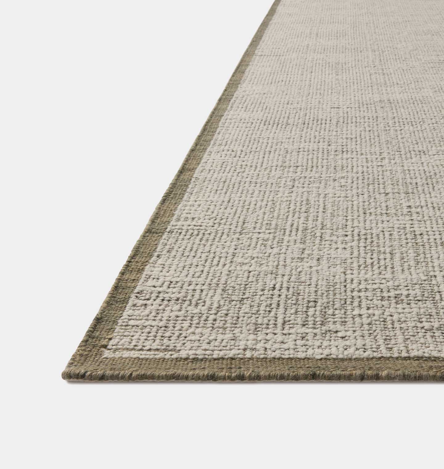 Amber Interiors - Dakota DAK - 01 Olive / Ivory Area Rug