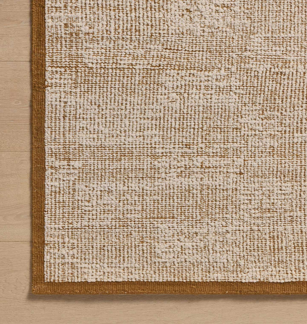 Amber Interiors - Dakota DAK - 01 Spice / Ivory Area Rug