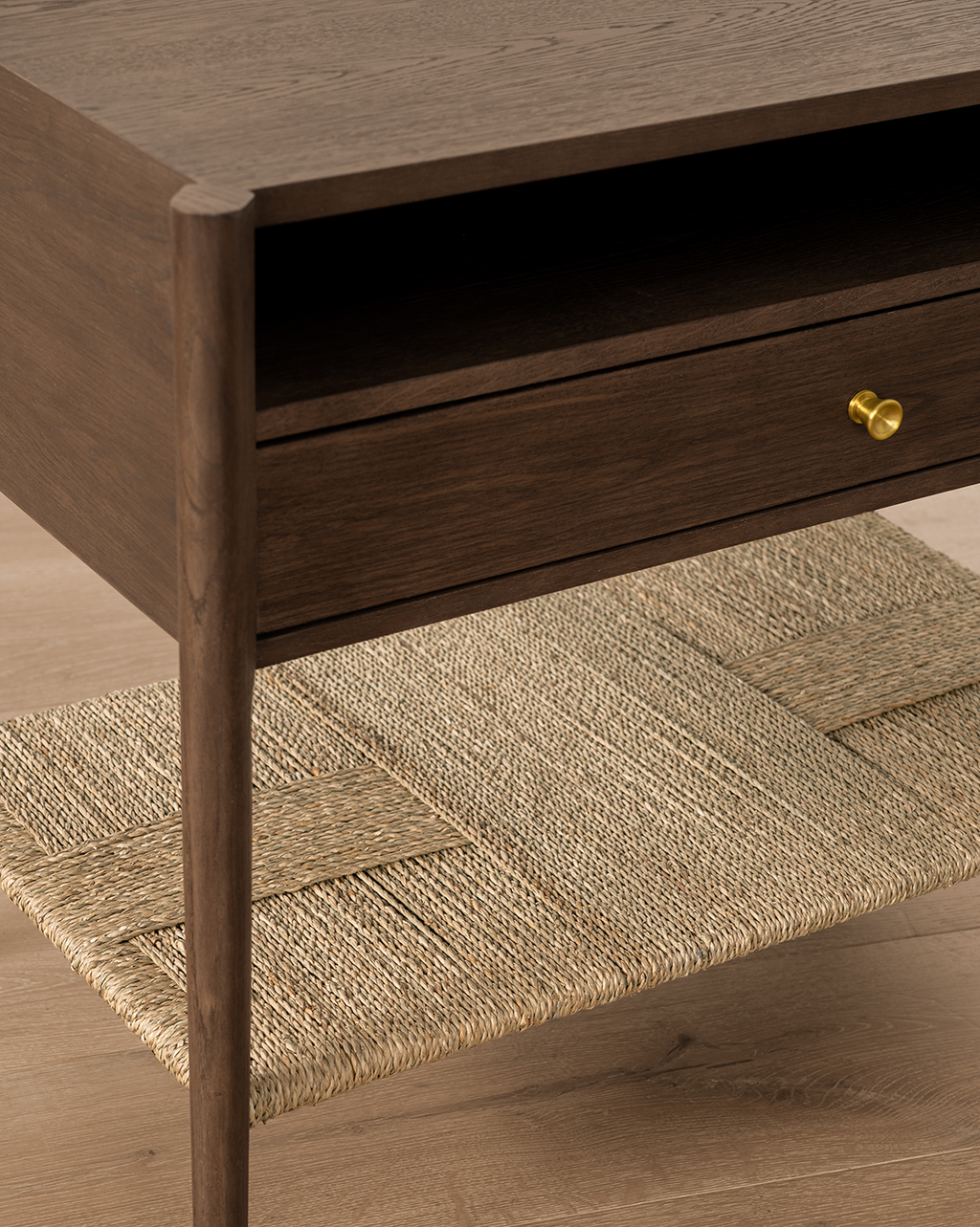 McGee & Co - Dana Walnut Oak Nightstand