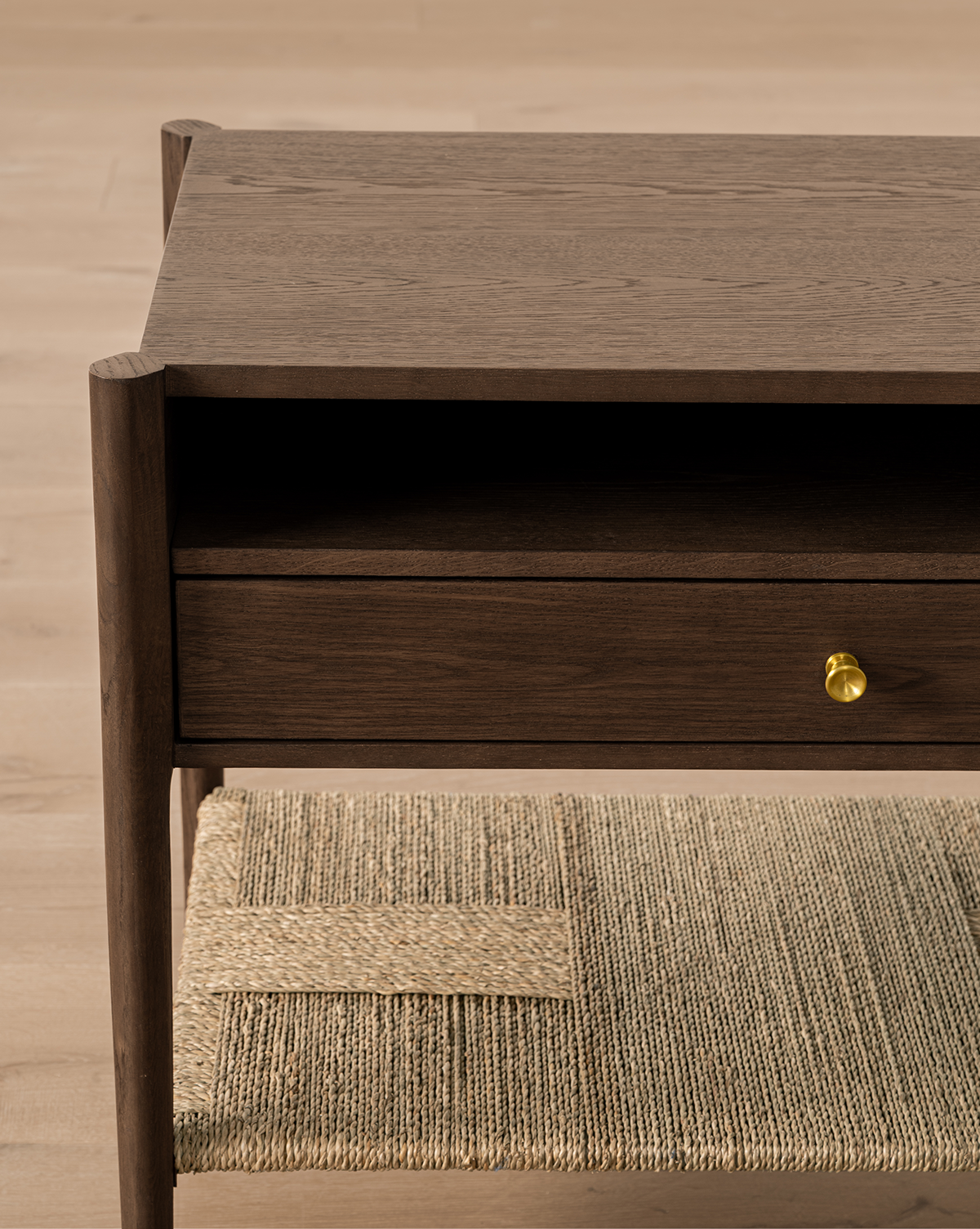 McGee & Co - Dana Walnut Oak Nightstand
