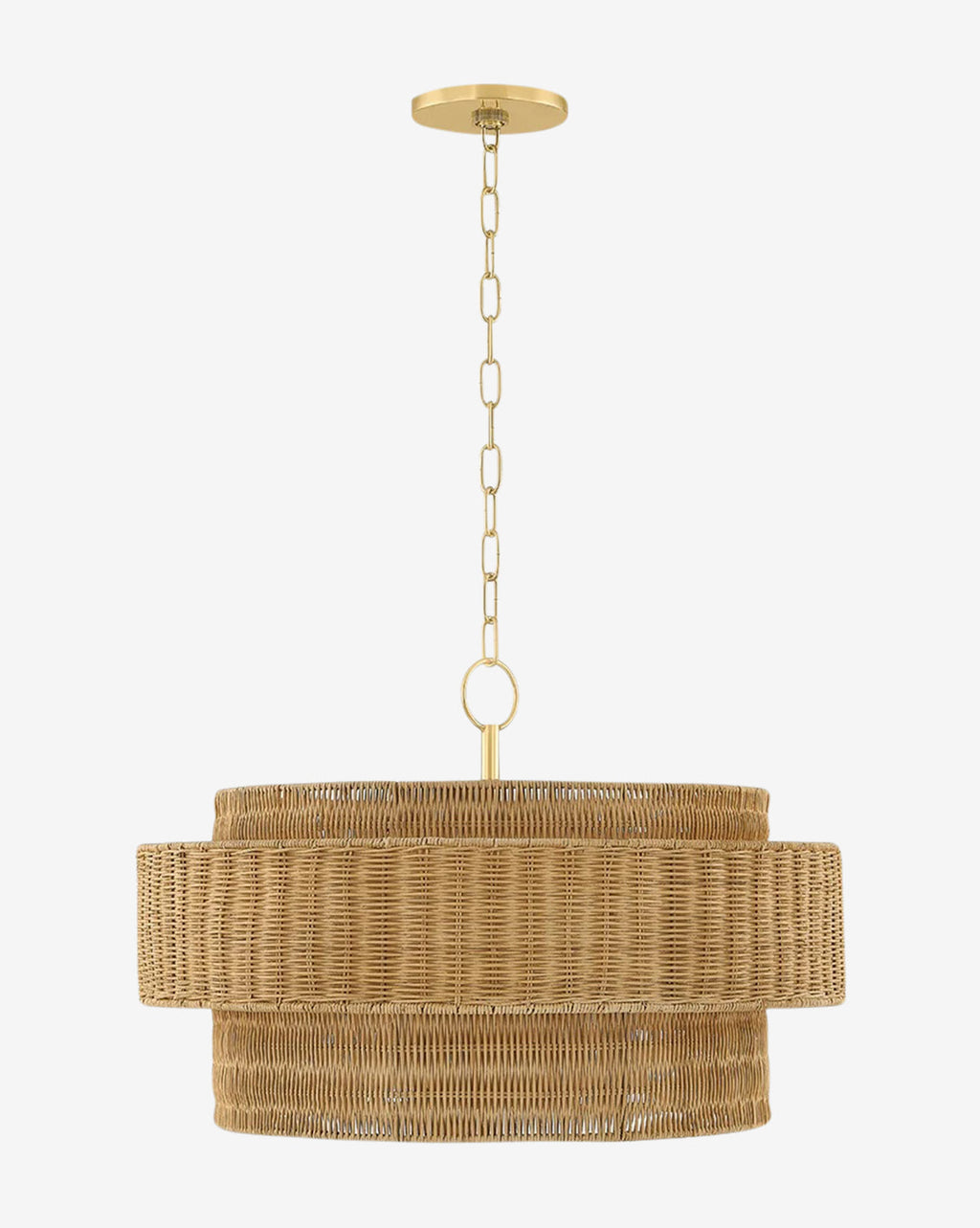 McGee & Co - Danica Wicker Pendant