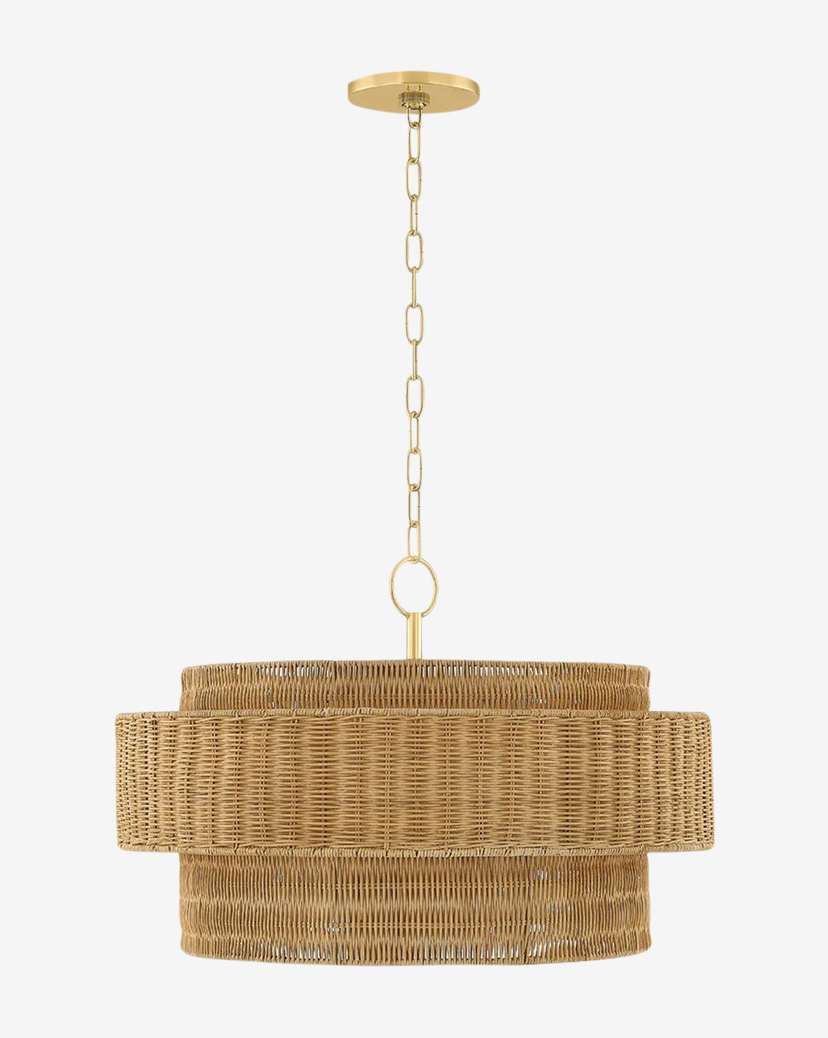 McGee & Co - Danica Wicker Pendant
