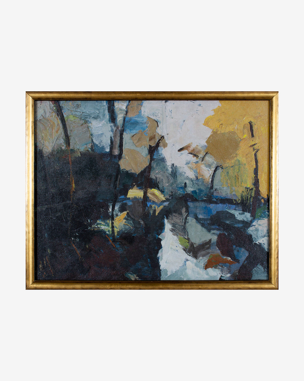 McGee & Co - Dark Blue Abstract