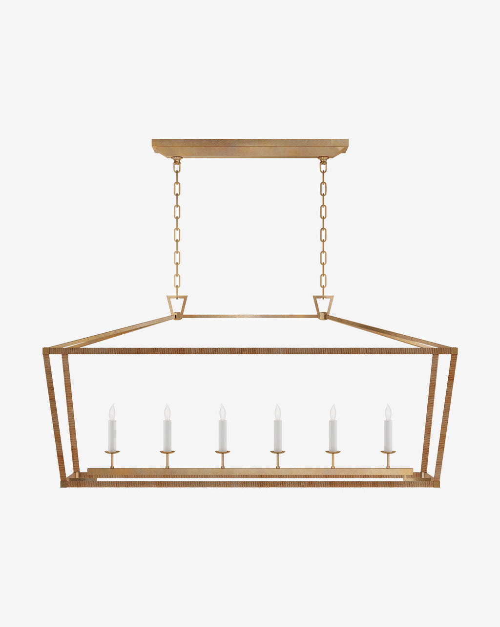McGee & Co - Darlana Rattan Linear Lantern