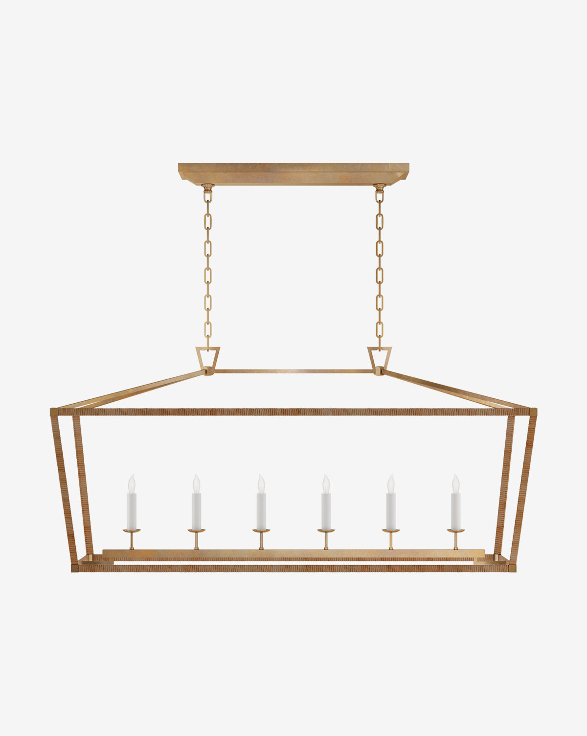 McGee & Co - Darlana Rattan Linear Lantern