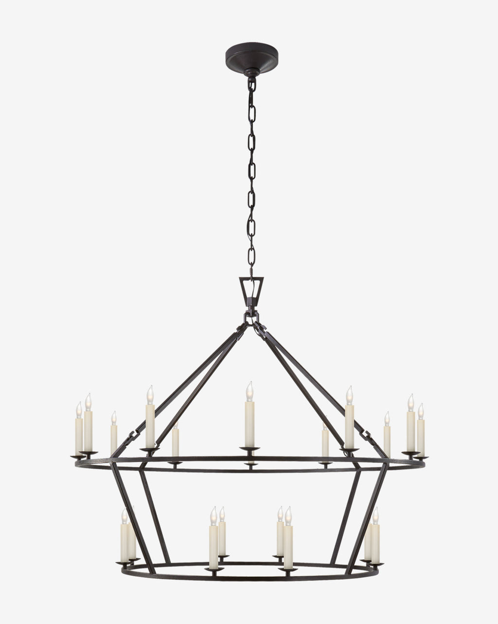McGee & Co - Darlana Two - Tiered Ring Chandelier