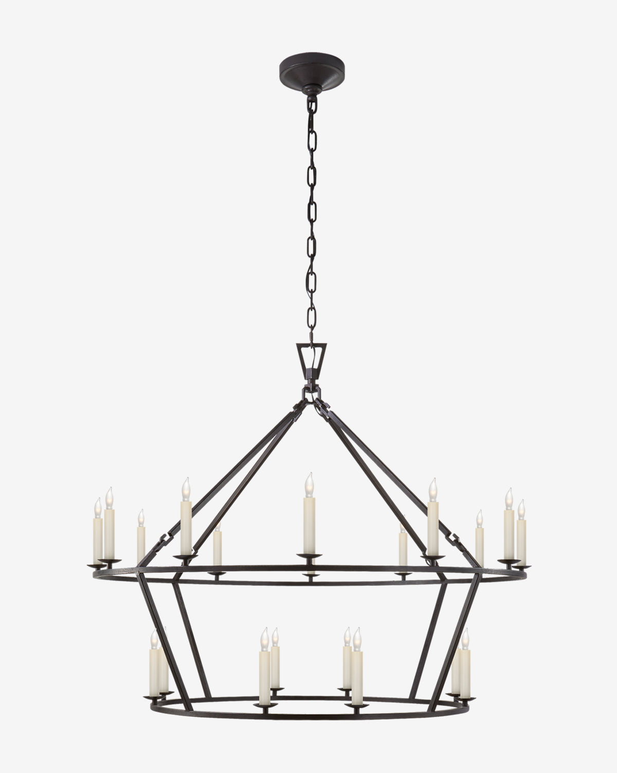 McGee & Co - Darlana Two - Tiered Ring Chandelier