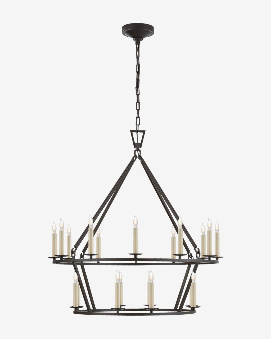 McGee & Co - Darlana Two - Tiered Ring Chandelier