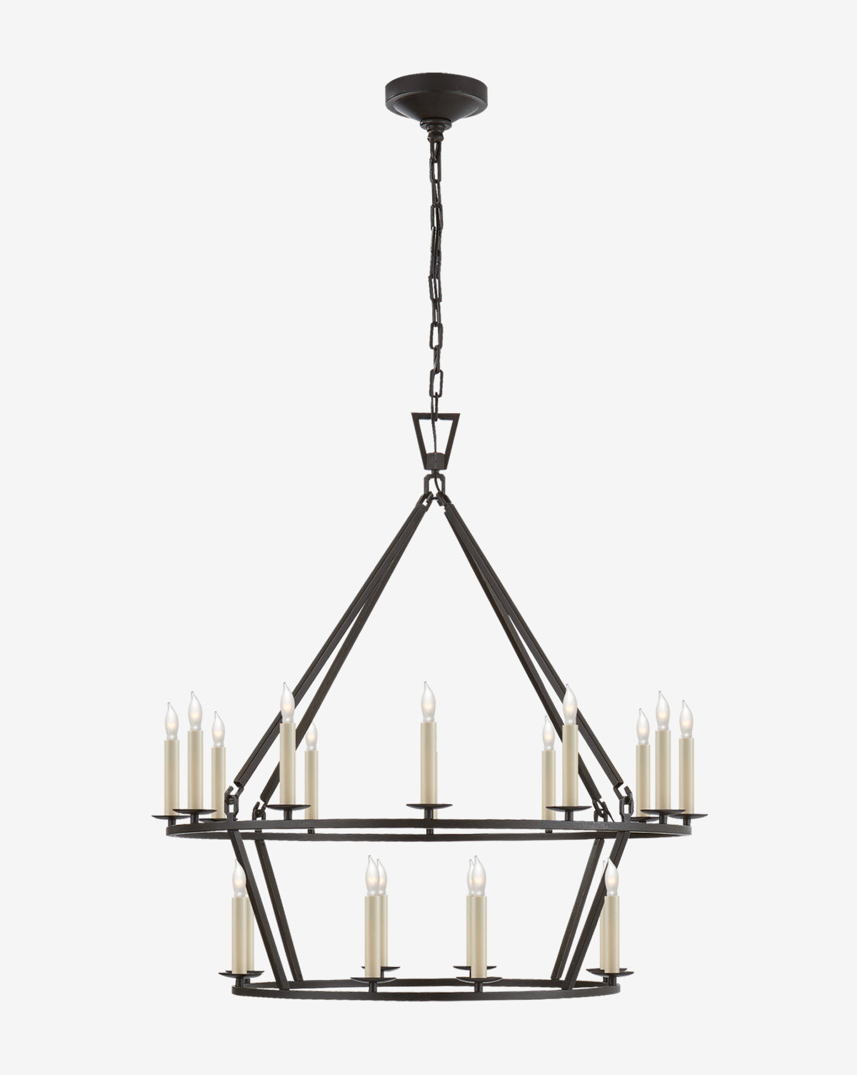 McGee & Co - Darlana Two - Tiered Ring Chandelier