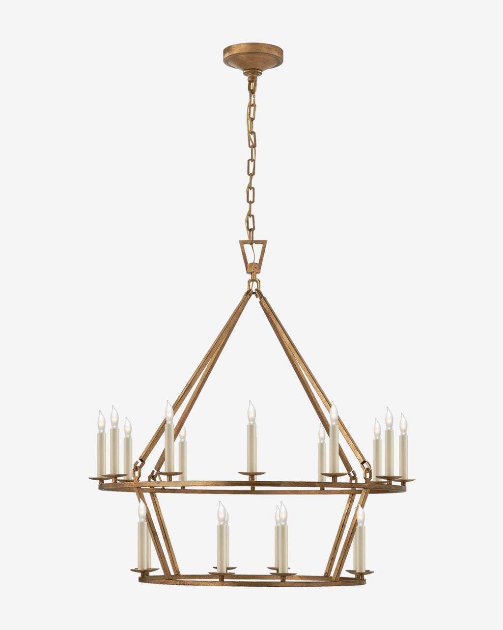 McGee & Co - Darlana Two - Tiered Ring Chandelier