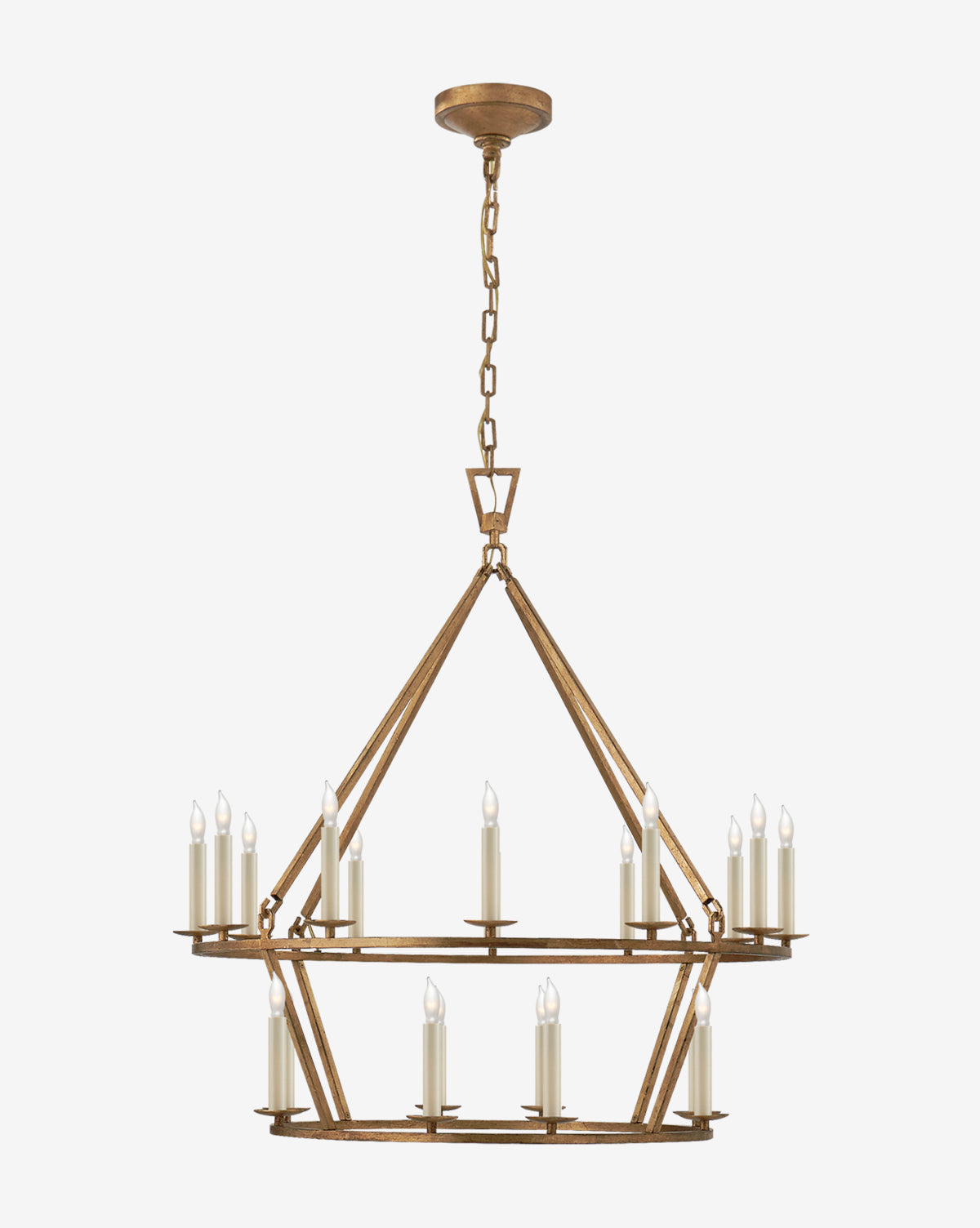 McGee & Co - Darlana Two - Tiered Ring Chandelier