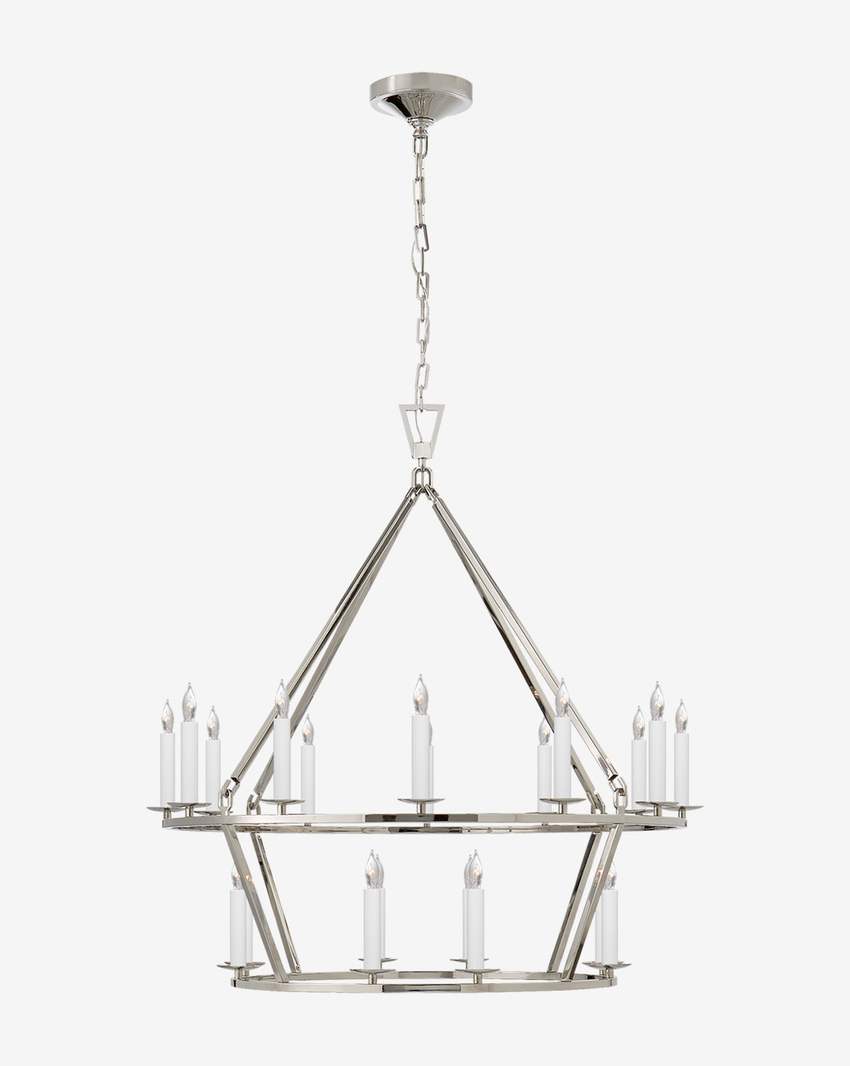 McGee & Co - Darlana Two - Tiered Ring Chandelier