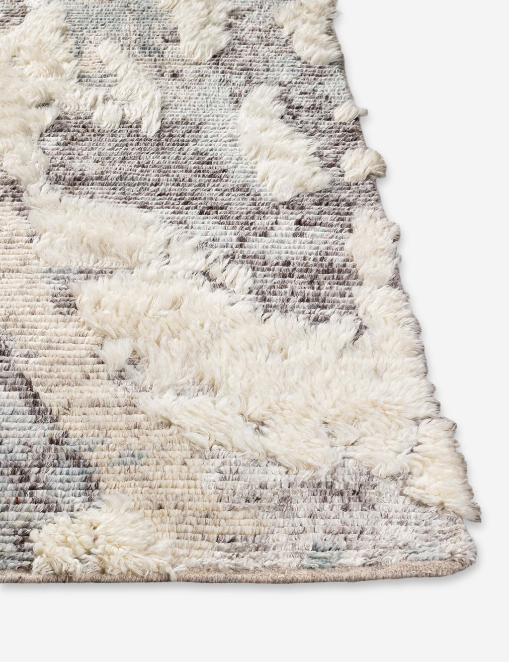 Lulu and Georgia - Dasia Hand - Knotted Wool Moroccan Shag Rug