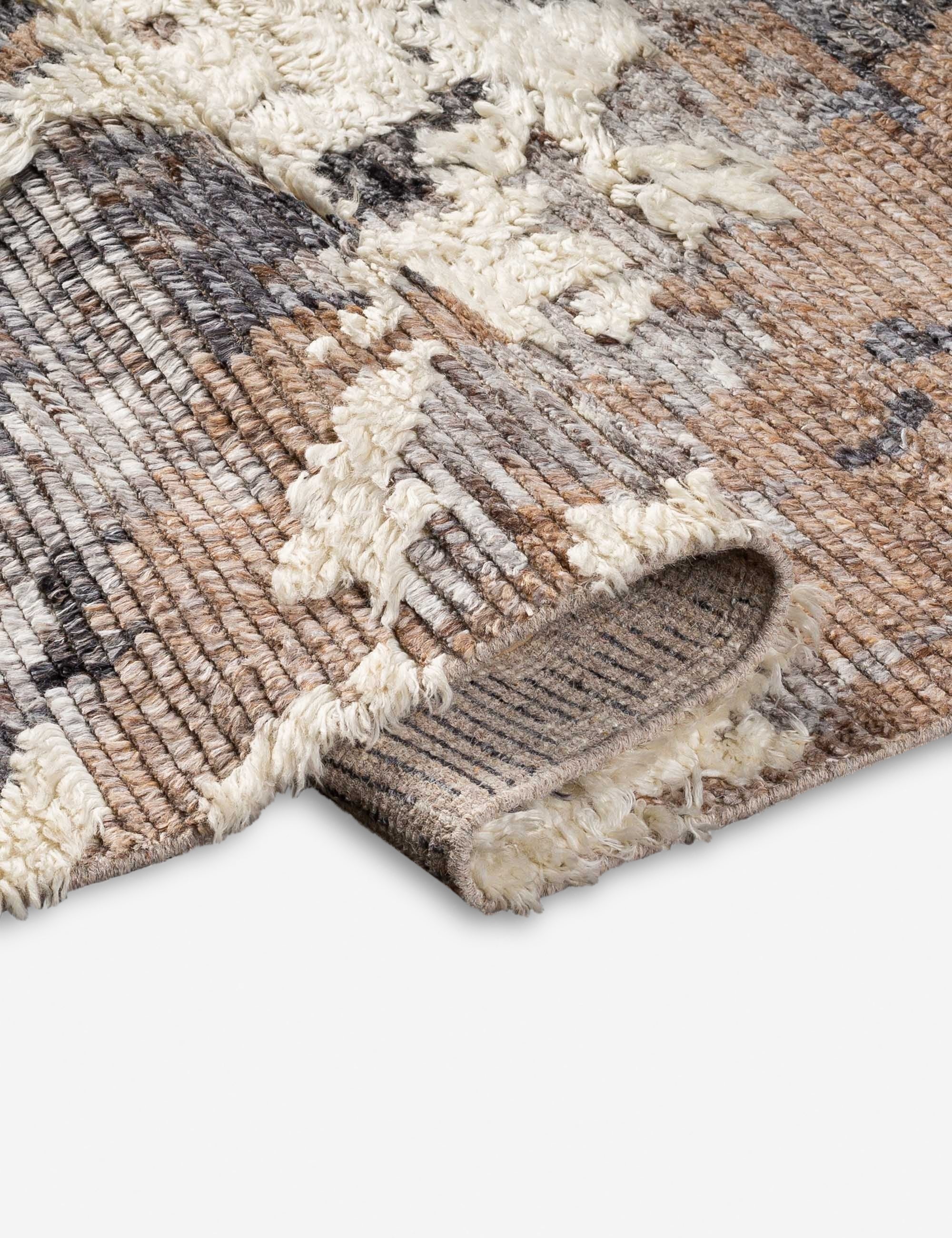 Lulu and Georgia - Dasia Hand - Knotted Wool Moroccan Shag Rug