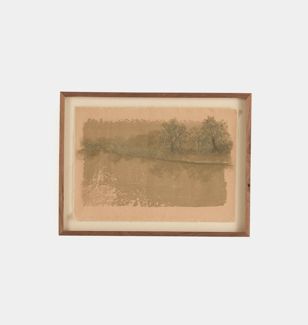 Amber Interiors - Daughters of the Water III Framed Print