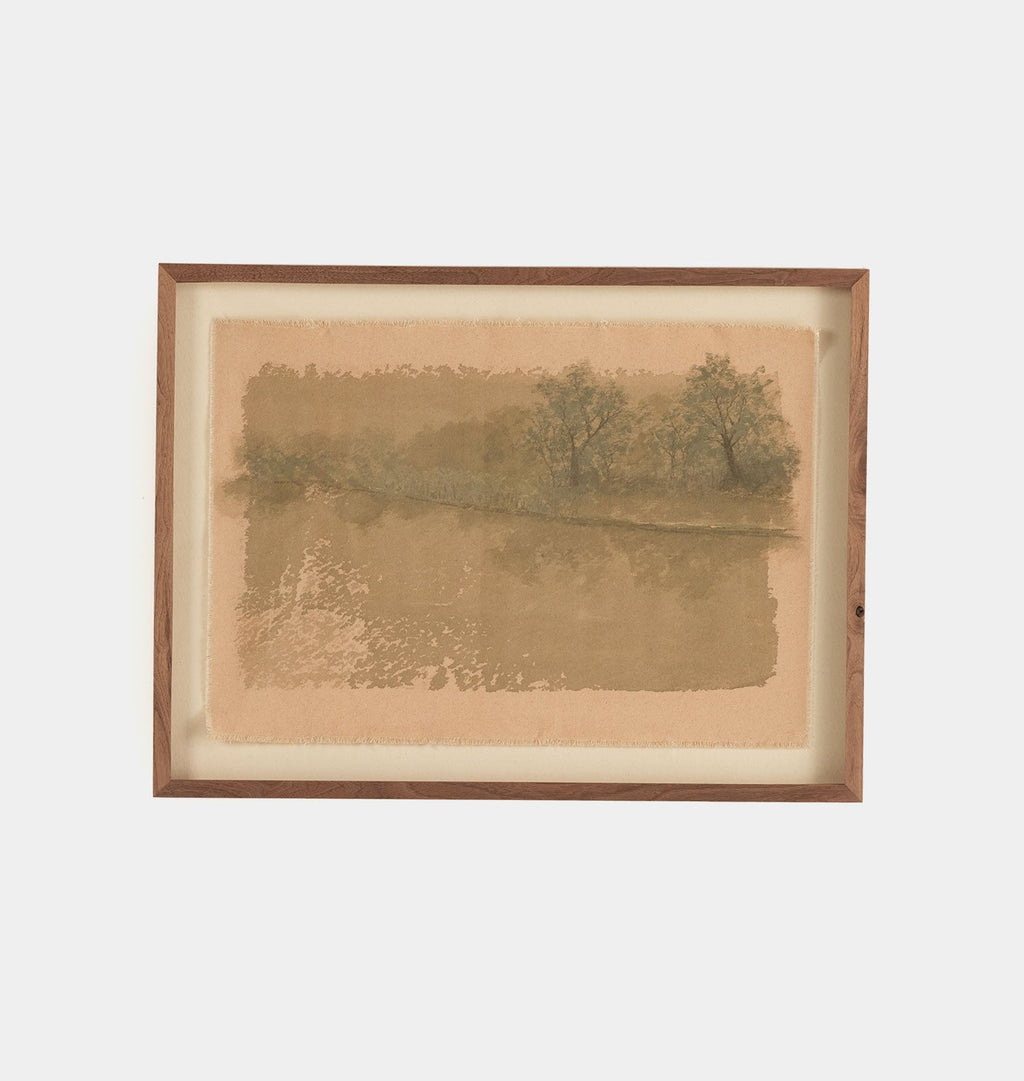 Amber Interiors - Daughters of the Water III Framed Print