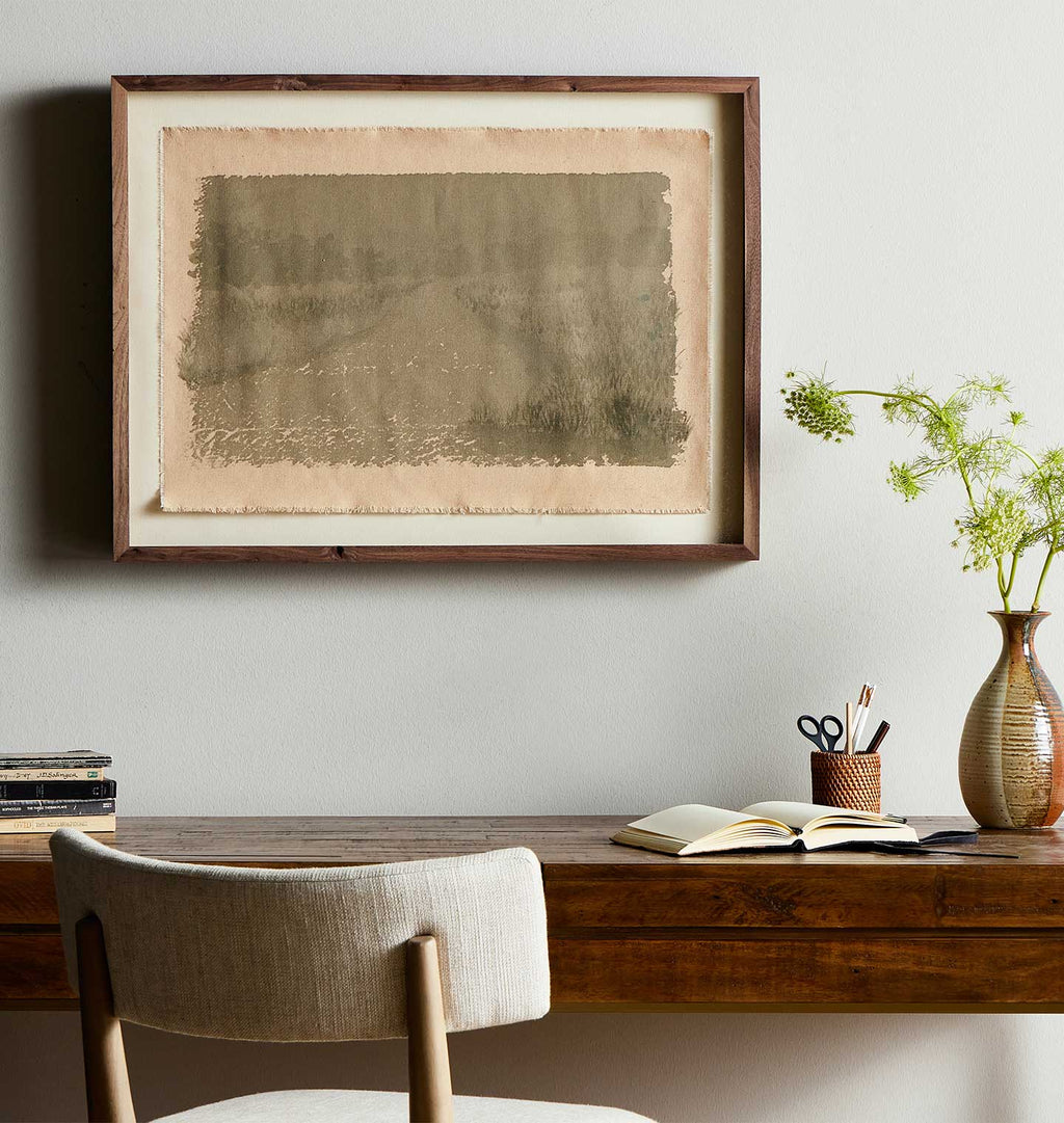 Amber Interiors - Daughters of the Water VIII Framed Print