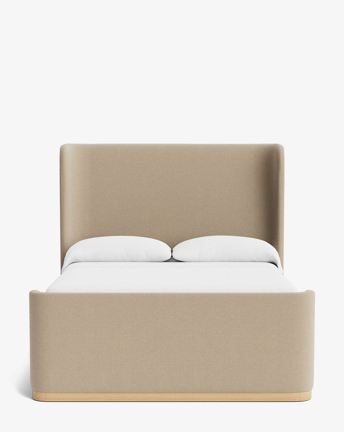McGee & Co - Denning Oatmeal Upholstered Bed (Ready to Ship)