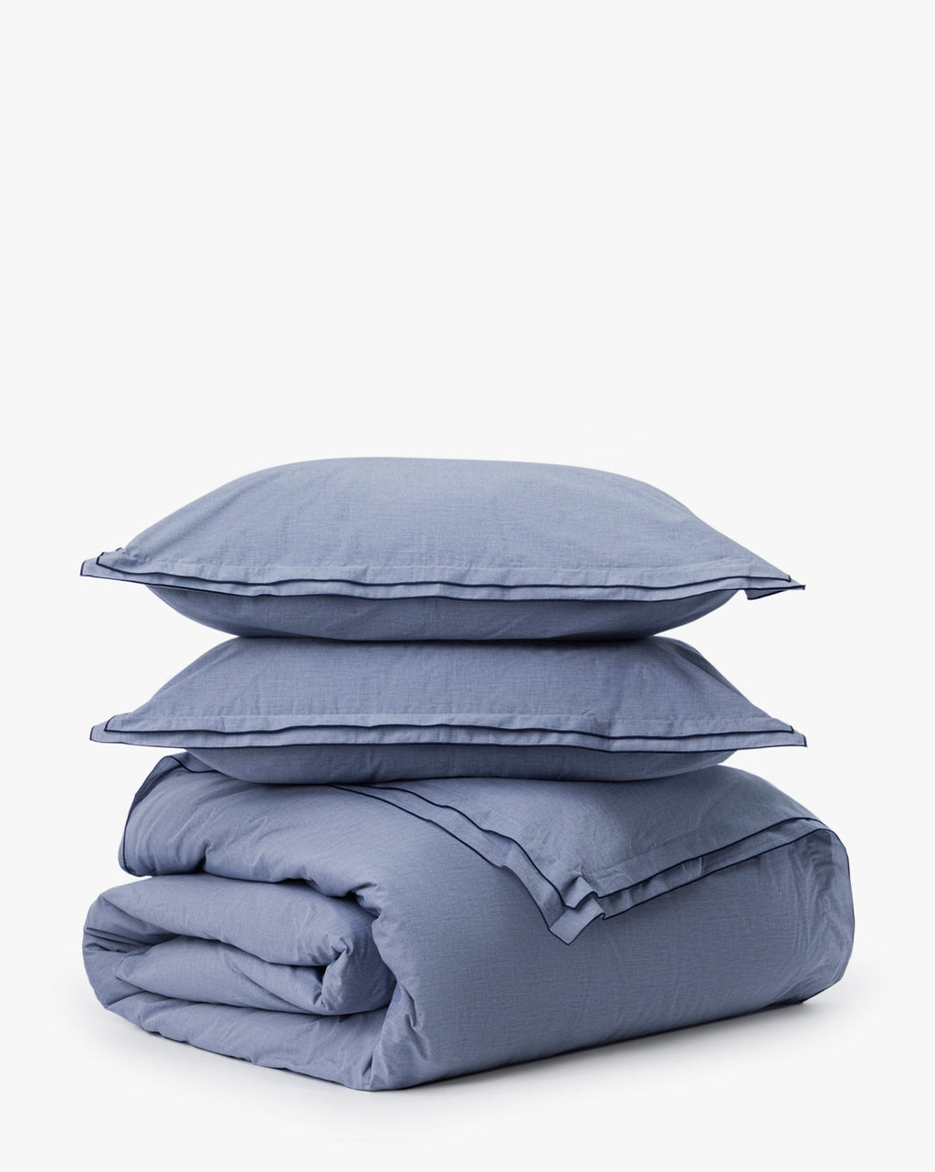 McGee & Co - Devlin Chambray Duvet Cover & Sham Set