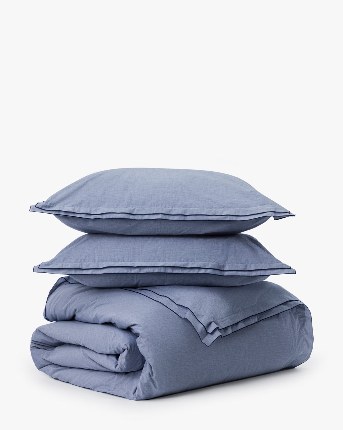 McGee & Co - Devlin Chambray Duvet Cover & Sham Set