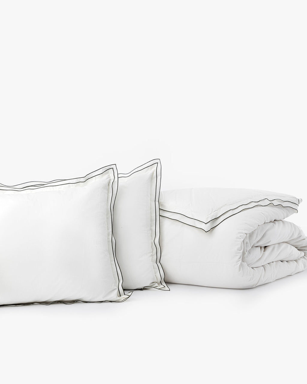 McGee & Co - Devlin White Duvet Cover & Sham Set