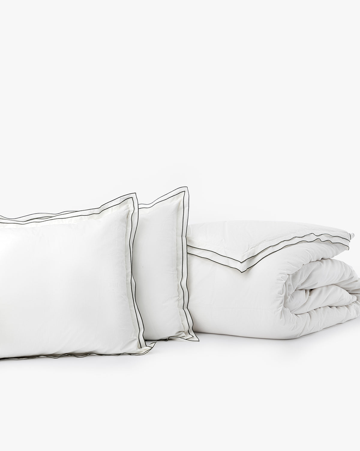 McGee & Co - Devlin White Duvet Cover & Sham Set