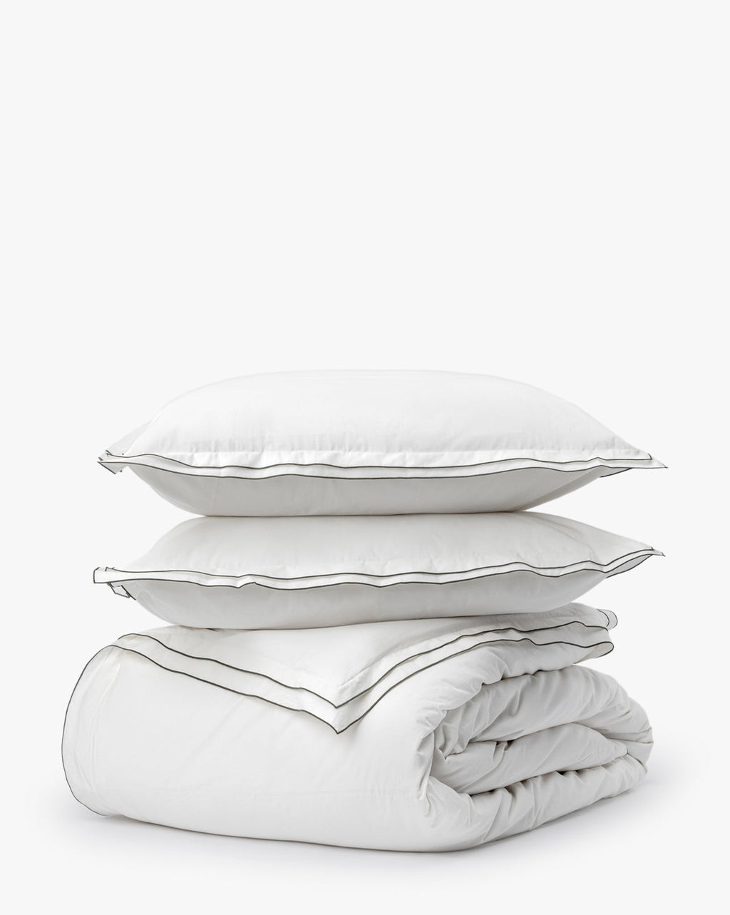 McGee & Co - Devlin White Duvet Cover & Sham Set