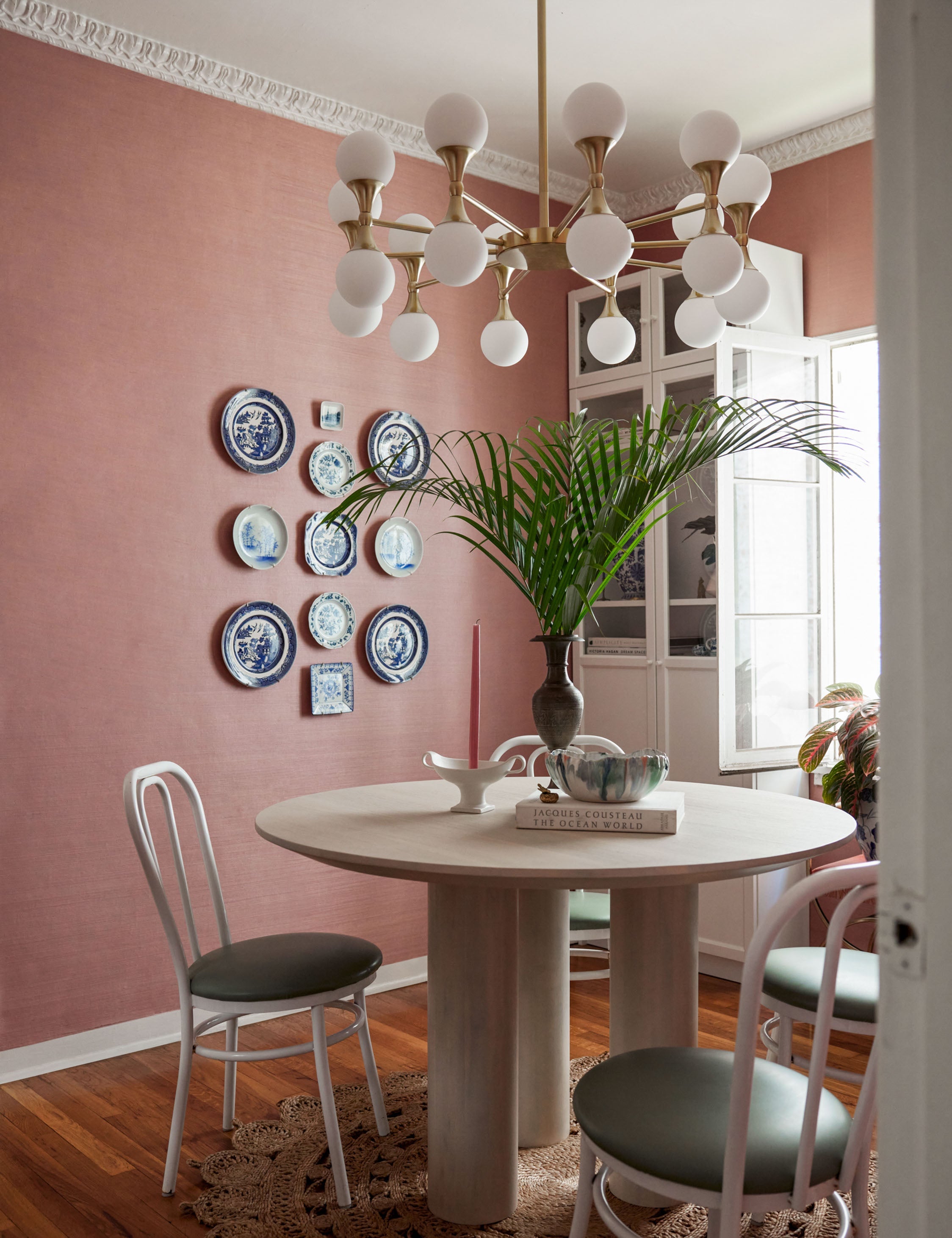 Lulu and Georgia - Grasscloth Solid Wallpaper by Sarah Sherman Samuel