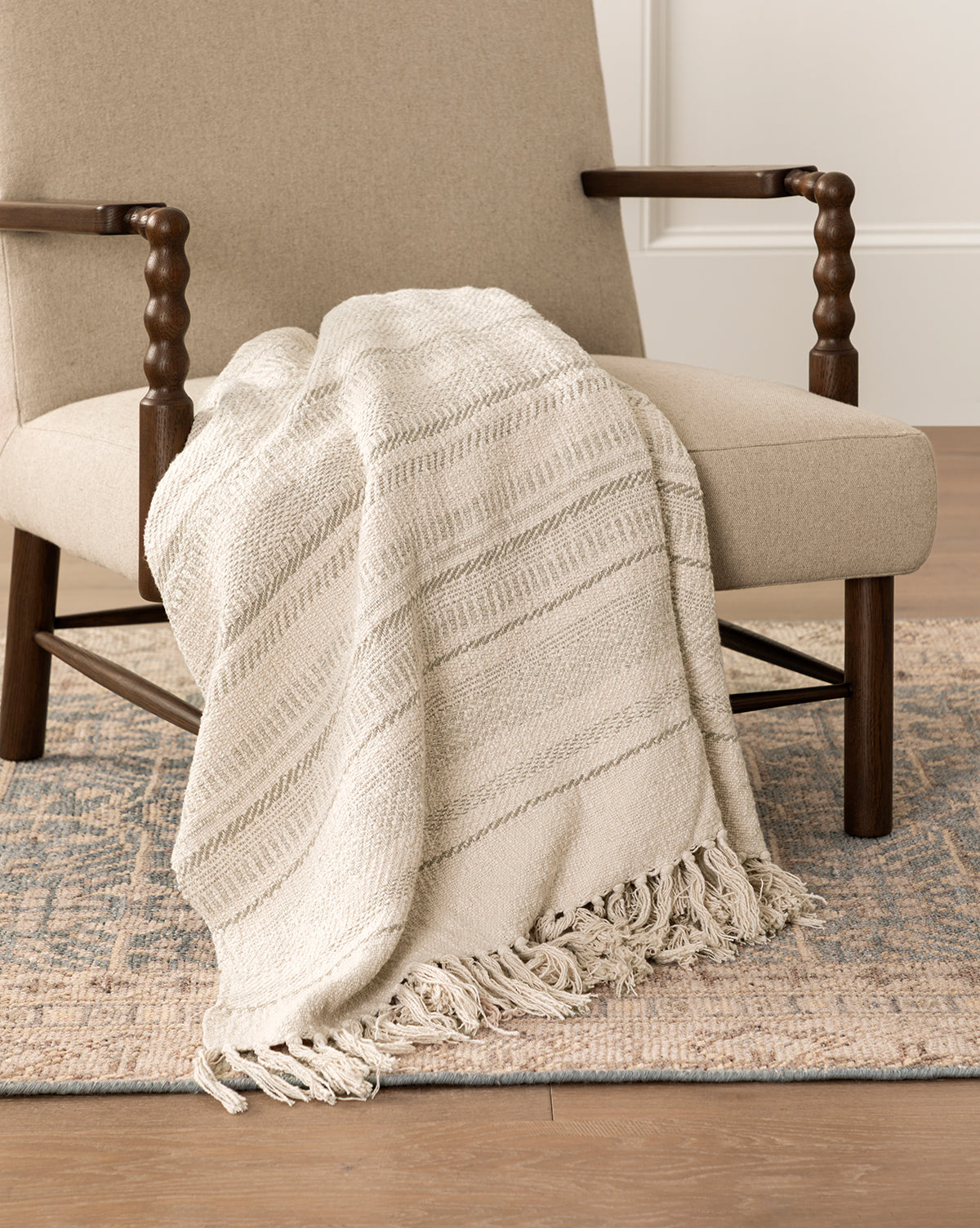McGee & Co - Donahue Striped Throw