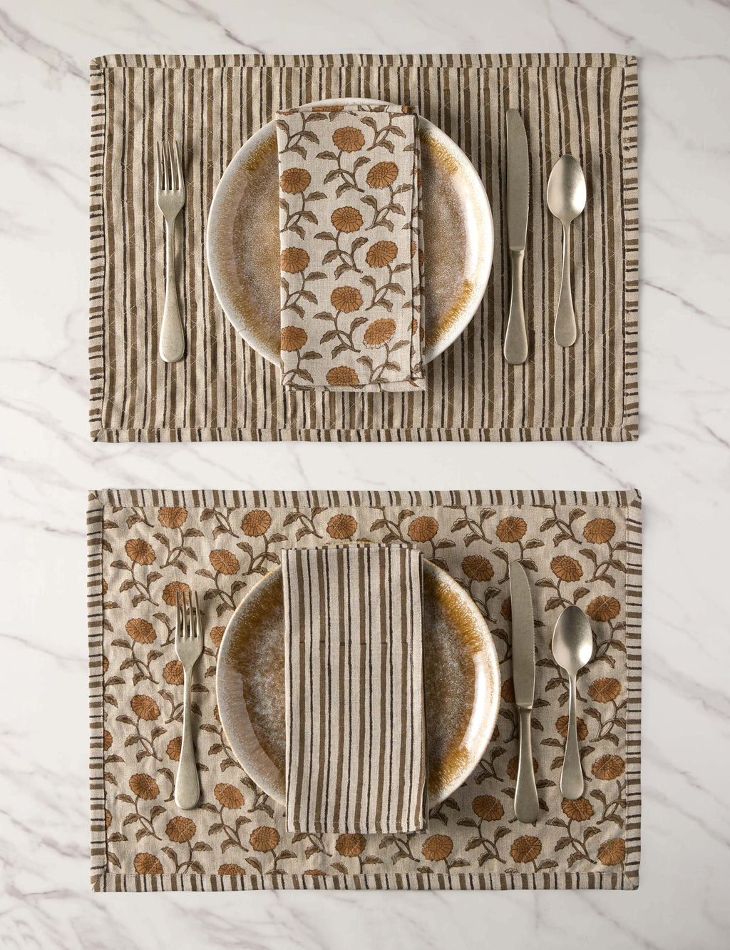 Lulu and Georgia - Dori Reversible Linen Placemats (Set of 4)