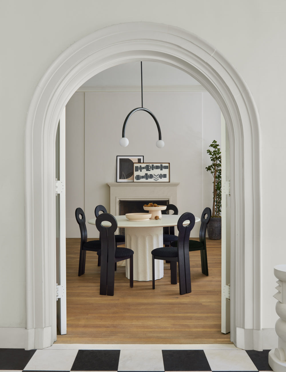 Lulu and Georgia - Doric Dining Table by Sarah Sherman Samuel