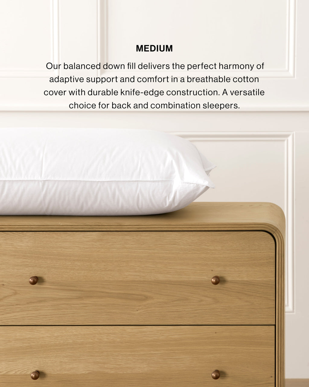 McGee & Co - Classic Down Bed Pillow